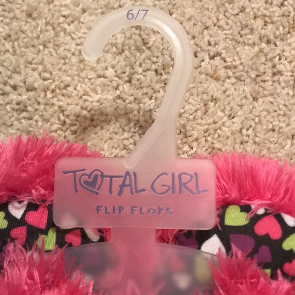 Total Girl Pink Flip Flop Slippers - Picture 4 of 5